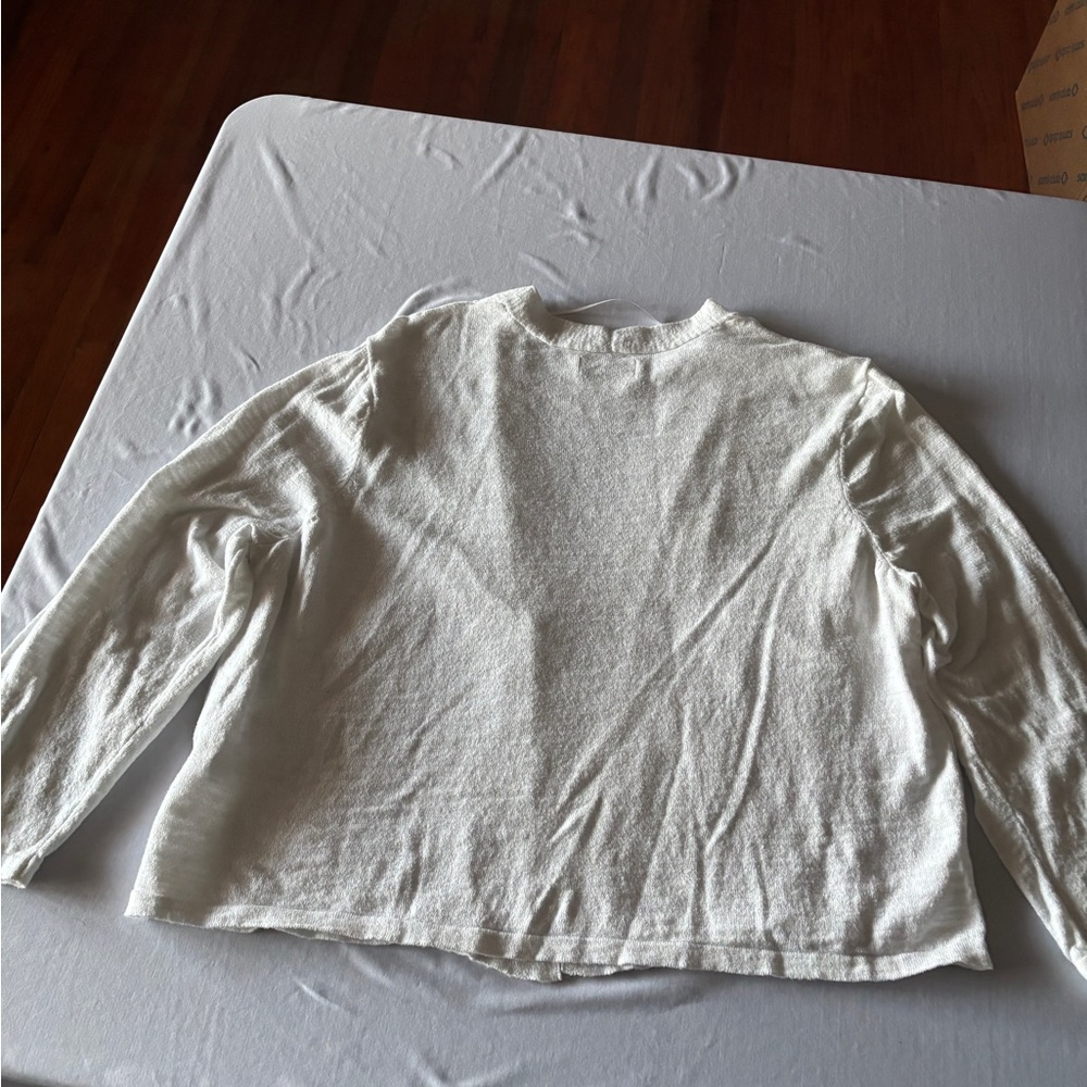 Croft & Barrow Cream Sweater shrug